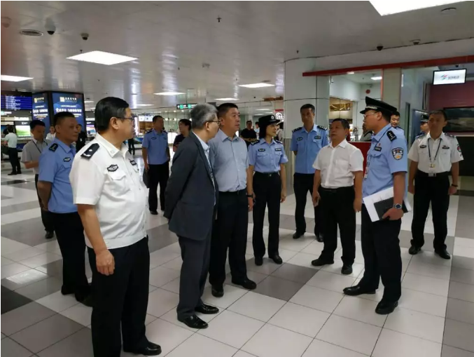 张锐副市长赴珠海机场调研反恐防范工作